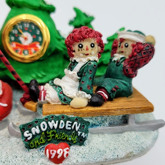 Vintage Snowden and Friends Raggedy Ann and Andy 1998 Lot of Two Pieces - Picture 4 of 12